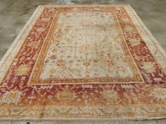 Galerie Shabab Collection Tappeto turco Oushak dei primi del Novecento