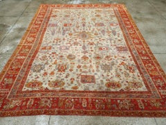 Galerie Shabab Collection Early 20th Century Turkish Oushak Room Size Carpet