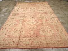 Galerie Shabab Collection Early 20th Century Turkish Oushak Room Size Carpet