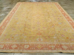 Galerie Shabab Collection Early 20th Century Turkish Oushak Room Size Carpet
