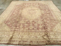 Galerie Shabab Collection Early 20th Century Turkish Oushak Room Size Carpet