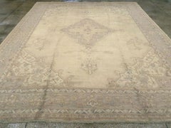 Galerie Shabab Collection Early 20th Century Turkish Oushak Room Size Carpet
