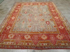 Galerie Shabab Collection Early 20th Century Turkish Oushak Room Size Carpet