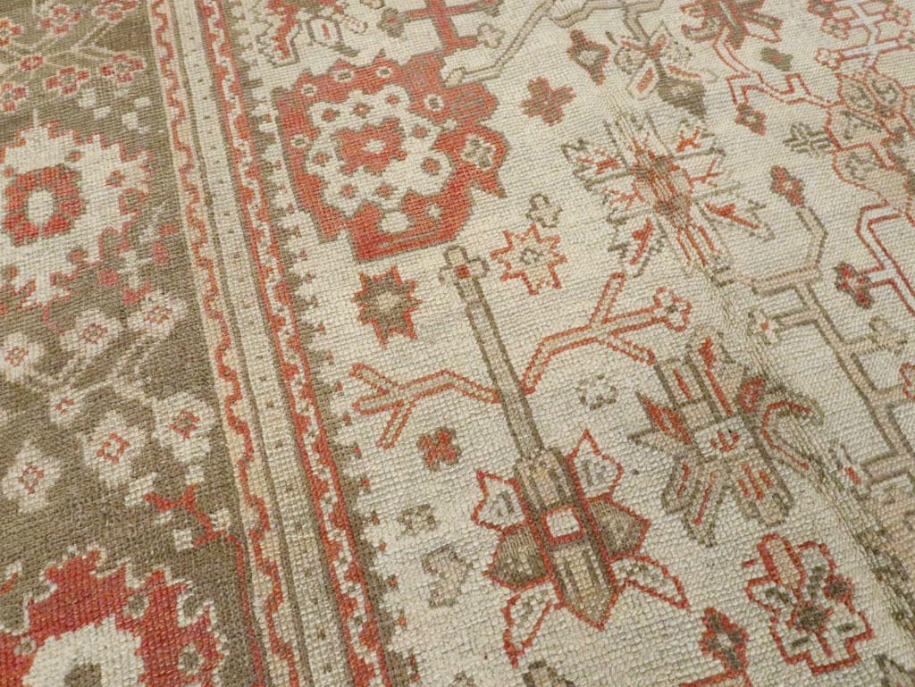 Turc Tapis turc Oushak du début du 20e siècle en vente