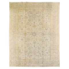 Early 20th Century Turkish Oushak Room Size Carpet