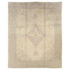 Tapis turc Oushak du début du 20e siècle