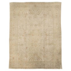 Tapis turc Oushak du début du 20e siècle