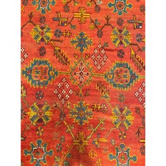 Early 20th Century Turkish Oushak Rug 14'0'' X 8'6''