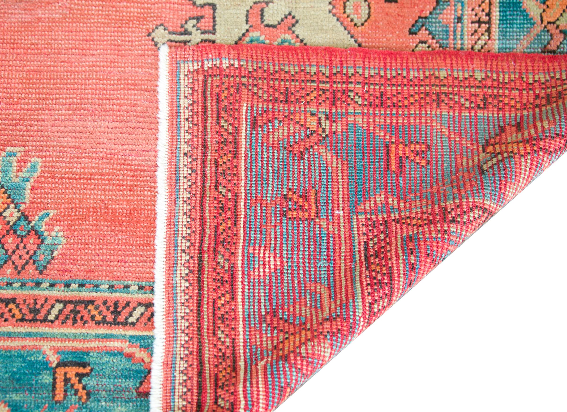 Early 20th Century Turkish Oushak Rug 6