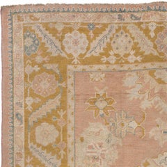 Early 20th Century Turkish Oushak Rug