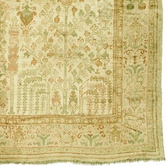 Early 20th Century Turkish Oushak Rug