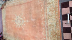 Early 20th Century Turkish Oushak Rug
