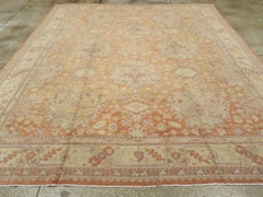 Galerie Shabab Collection Early 20th Century Turkish Oushak Room Size Carpet