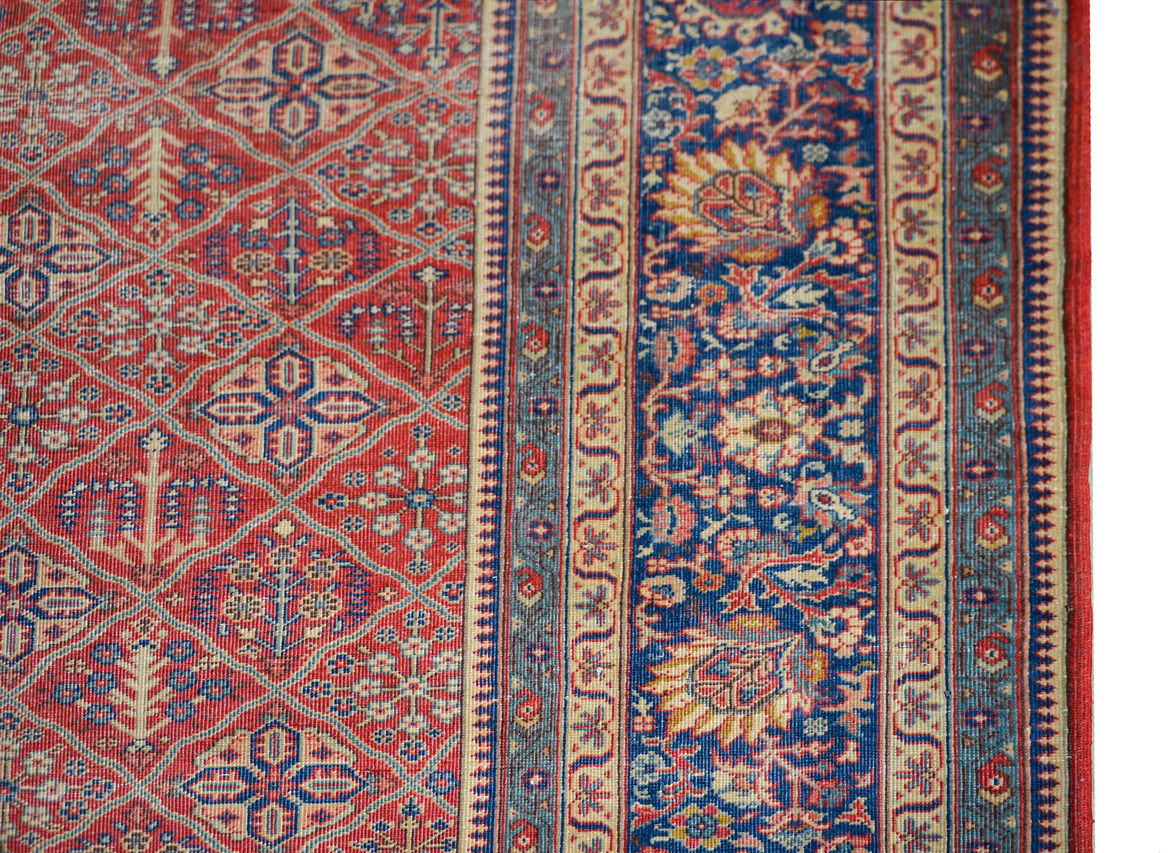 Early 20th Century Turkish Sivas Rug For Sale 5