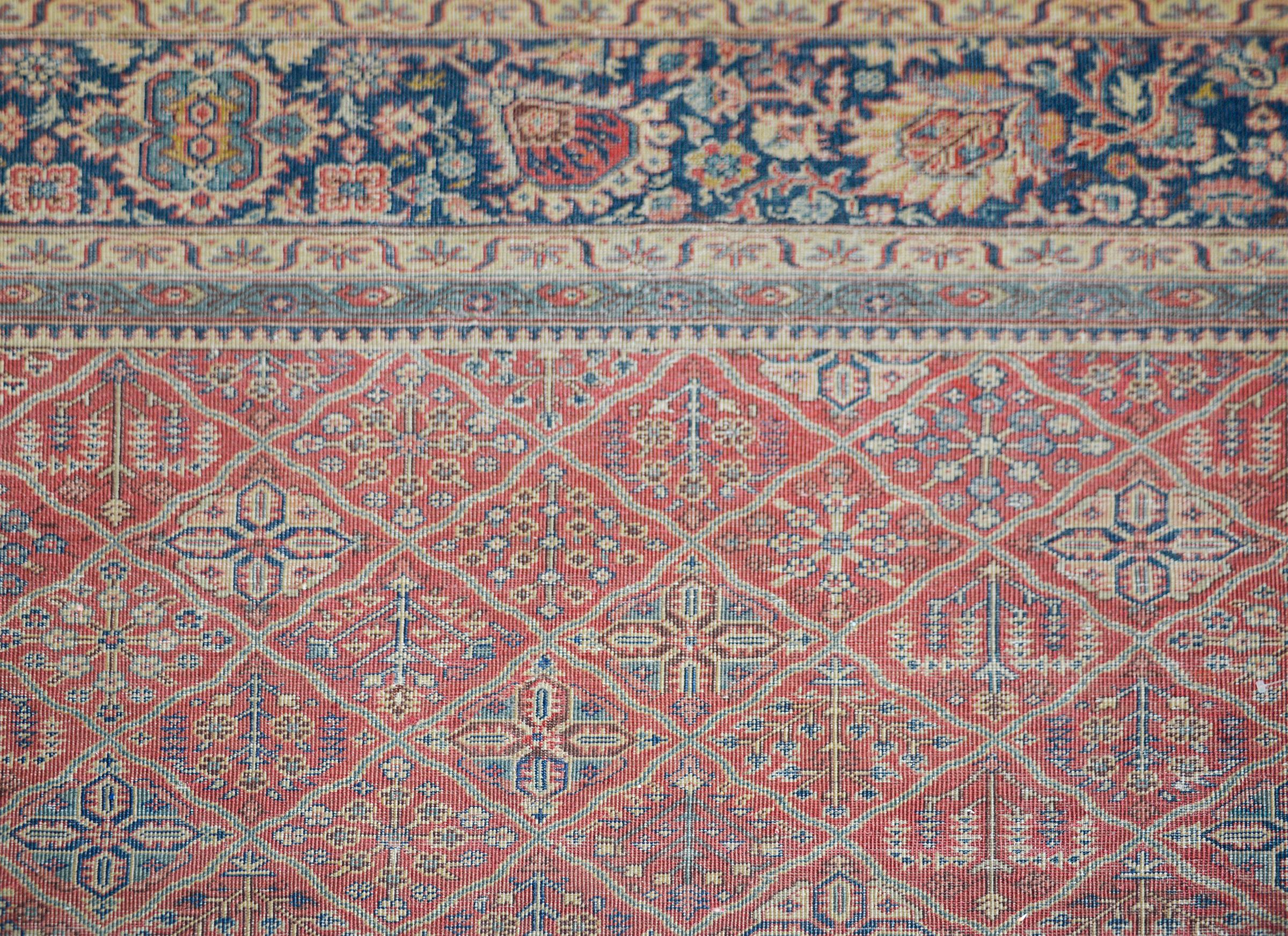 Early 20th Century Turkish Sivas Rug For Sale 1