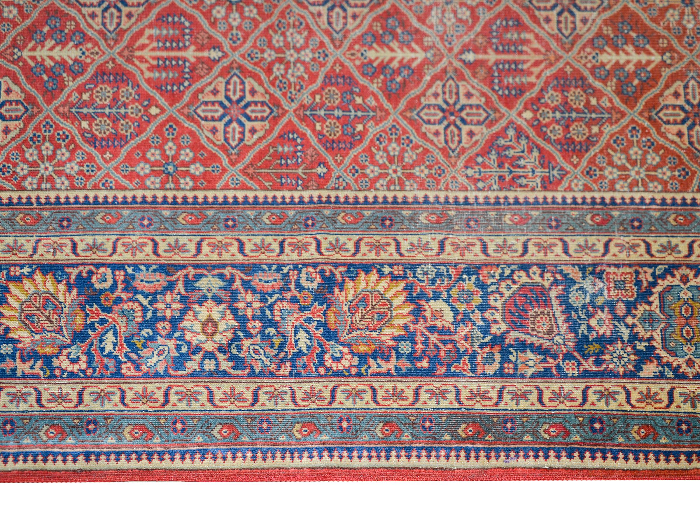 Early 20th Century Turkish Sivas Rug For Sale 3