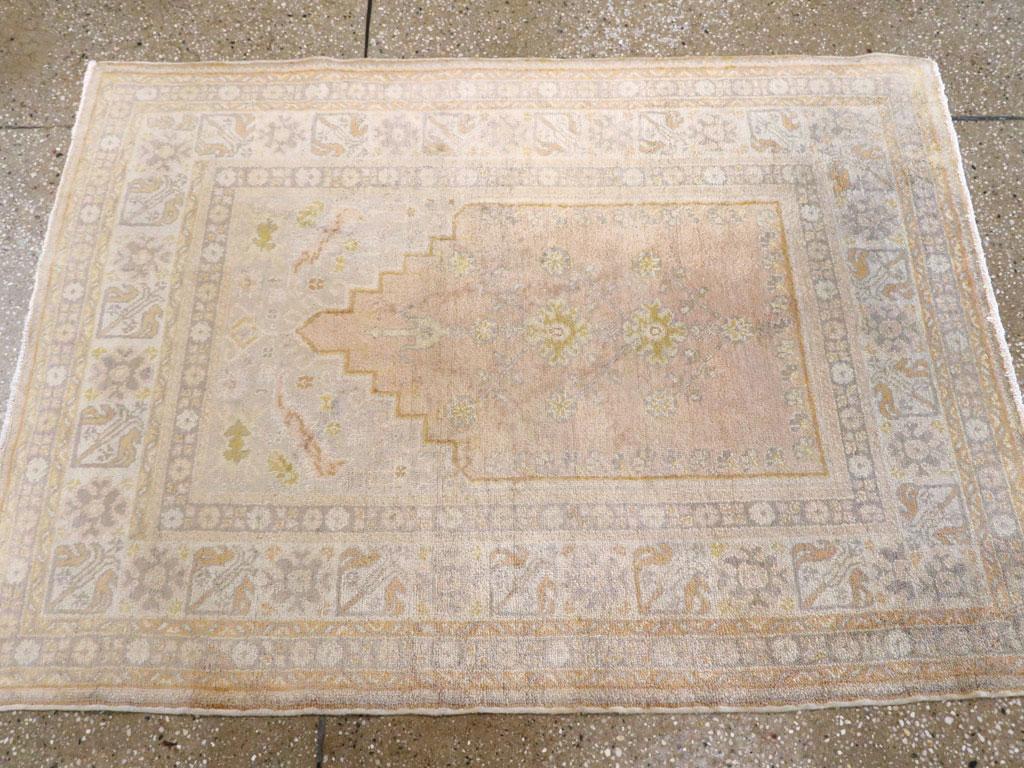 Annodato a mano Tappeto turco Sivas dei primi del Novecento in vendita
