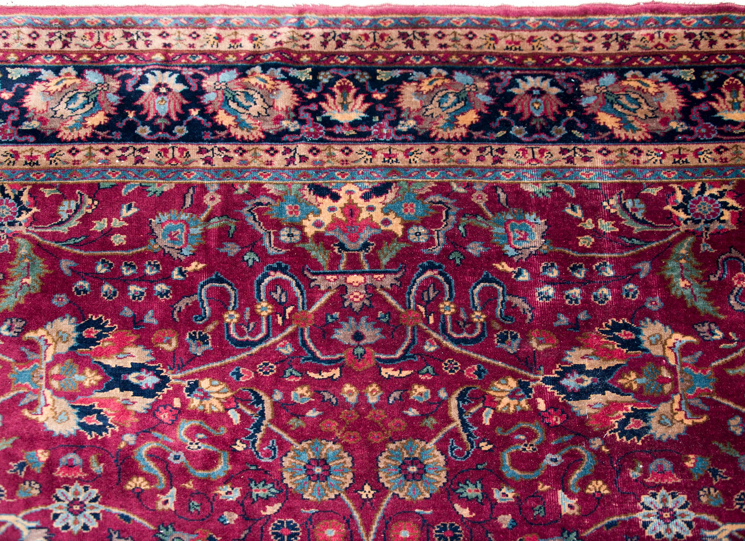 Early 20th Century Turkish Sparta Rug For Sale 4