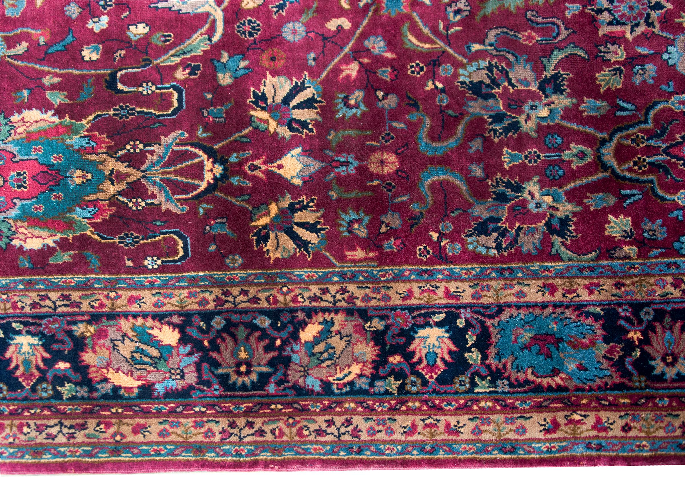 Hand-Knotted Early 20th Century Turkish Sparta Rug For Sale