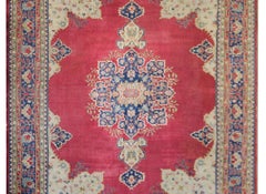 Early 20th Century Turkish Sparta Serapi Rug
