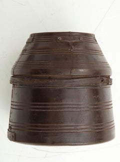 Early 20th Century Turned Wooden Vase