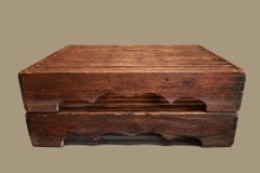 Early 20th Century Two-Piece Korean Summer Wooden Bed