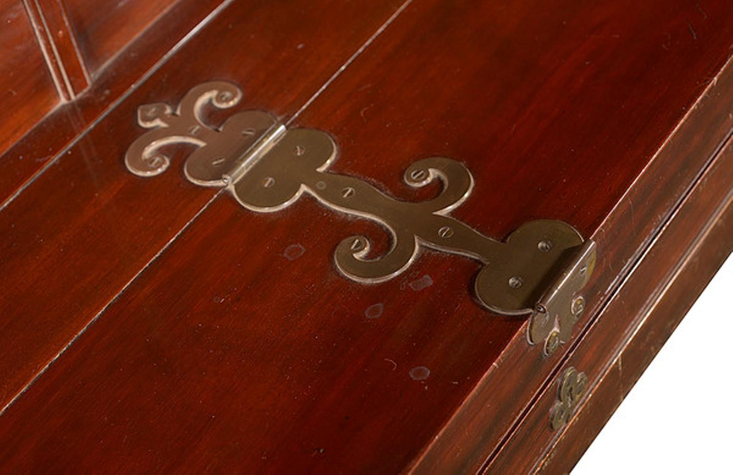 An early 20th century mahogany framed piano manufactured by C. Bechstein.

The brass plate to the lid engraved with blackened letters stating 
