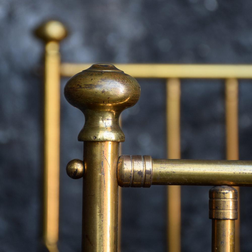 Early 20th Century Usine La Fontaine Paris Shop Display Brass Bed Sales Model 4