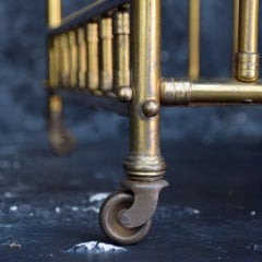 Early 20th Century Usine La Fontaine Paris Shop Display Brass Bed Sales Model