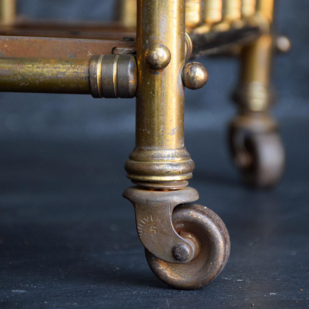 Early 20th Century Usine La Fontaine Paris Shop Display Brass Bed Sales Model 1