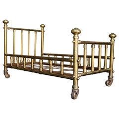 Early 20th Century Usine La Fontaine Paris Shop Display Brass Bed Sales Model 