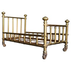 Early 20th Century Usine La Fontaine Paris Shop Display Brass Bed Sales Model