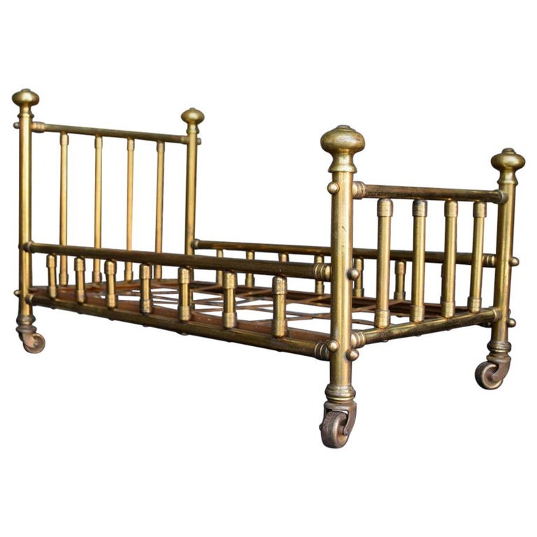 Early 20th Century Usine La Fontaine, Fontaine Bed Frame