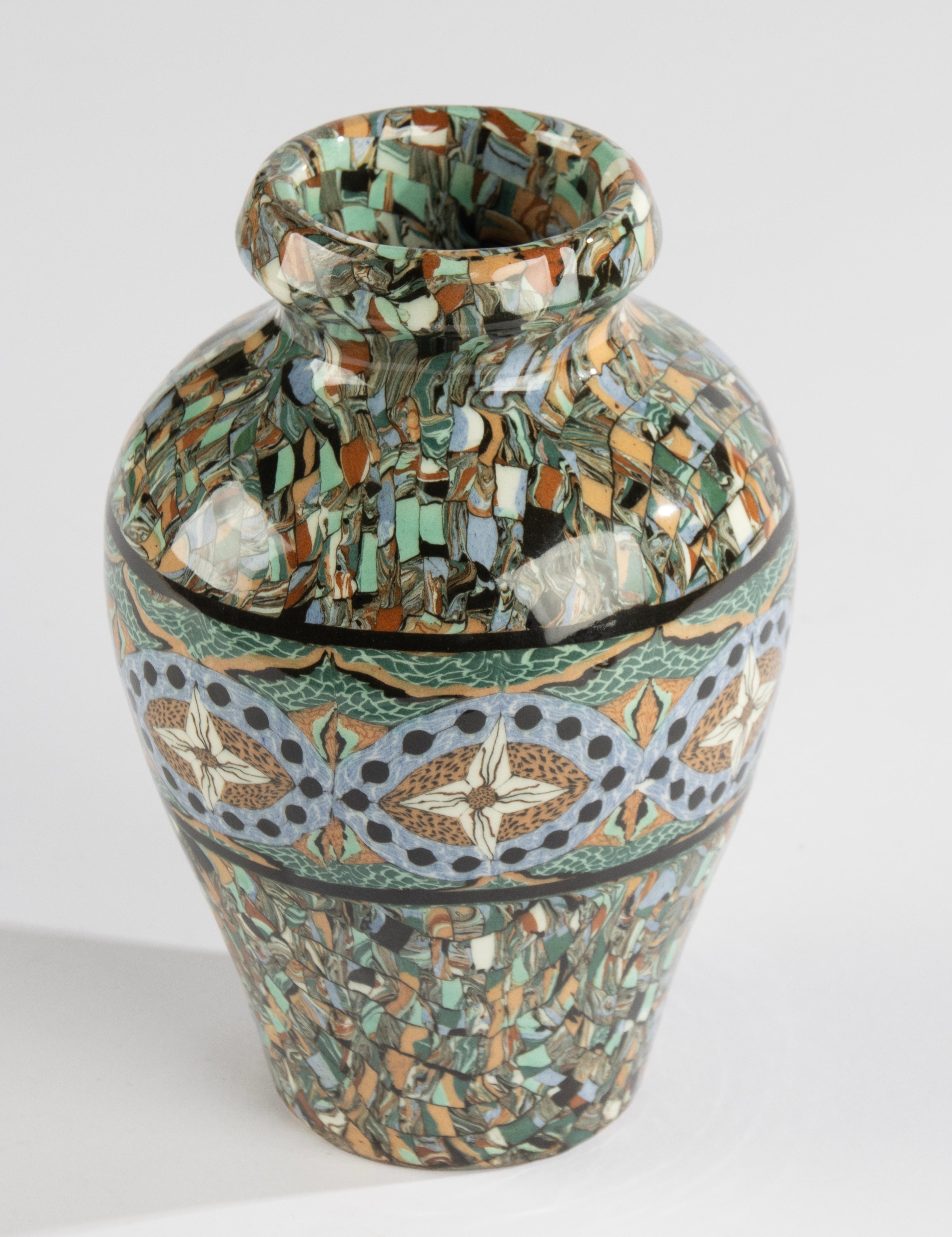 Fait main Vase du début du 20ème siècle - Jean Gerbino pour Vallauris - Céramique - France en vente