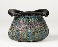 Anfang 20. Jahrhundert Vase - Loetz - Schillerndes Kunstglas - Papillon Textur