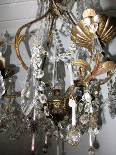 Early 20th Century Venetian Crystal Chandelier