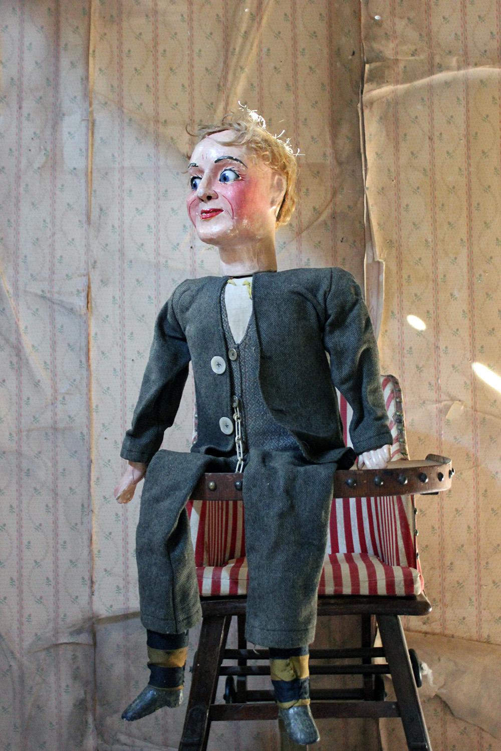 Early 20th Century Ventriloquist’s Dummy Herbert Brighton Attributed, circa 1930 5