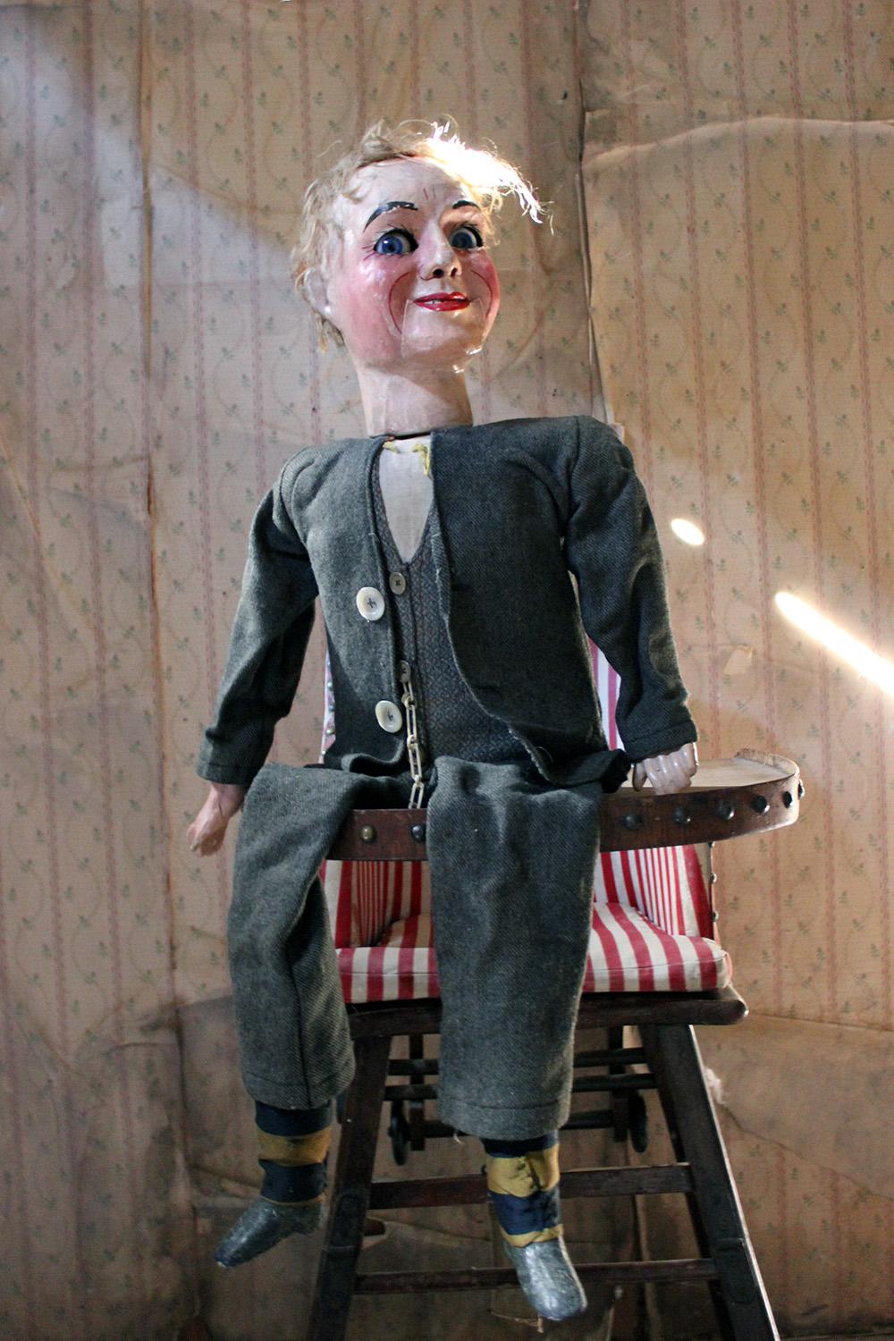 Early 20th Century Ventriloquist’s Dummy Herbert Brighton Attributed, circa 1930 9