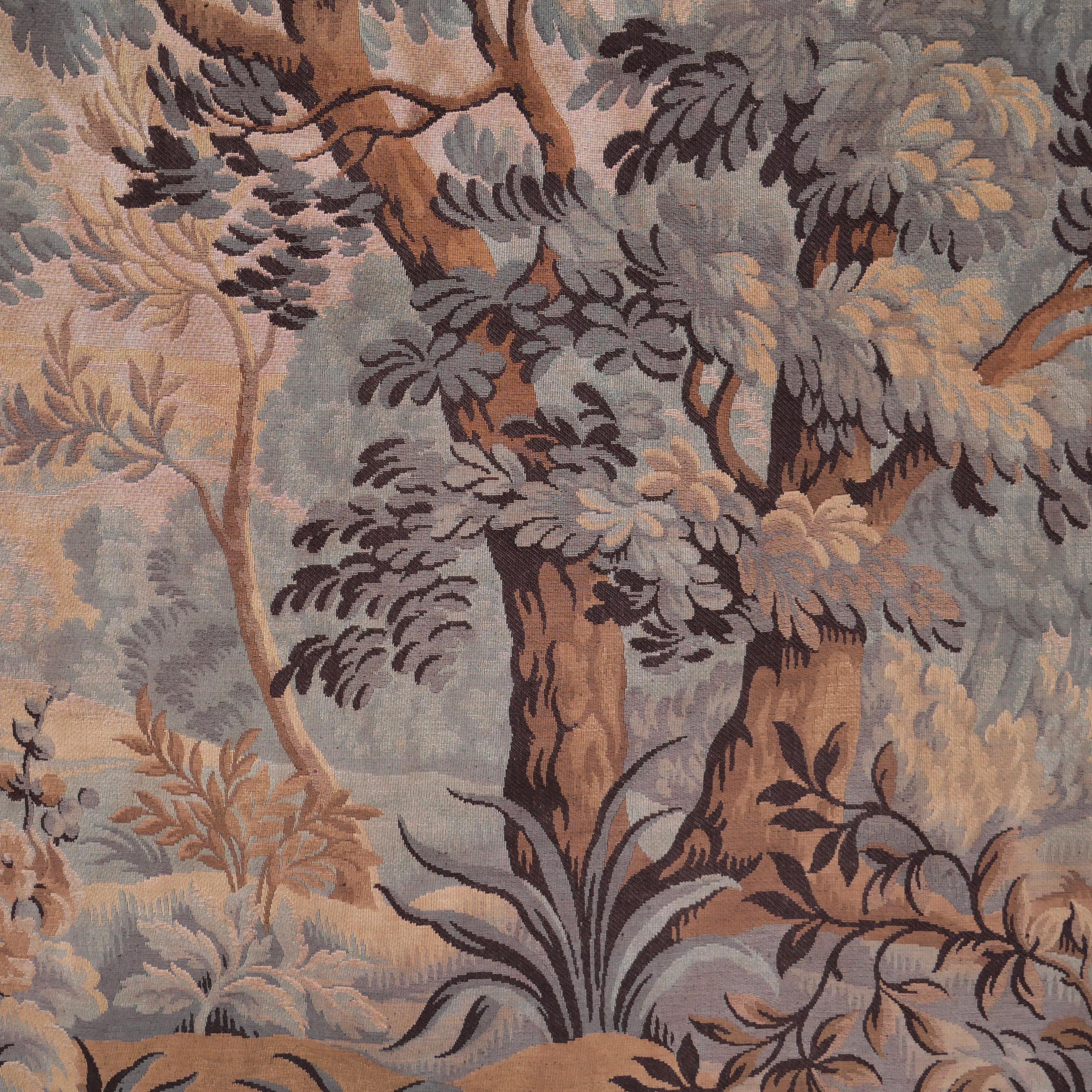 Early 20th Century Verdure Tapestry In Good Condition In LYON, FR