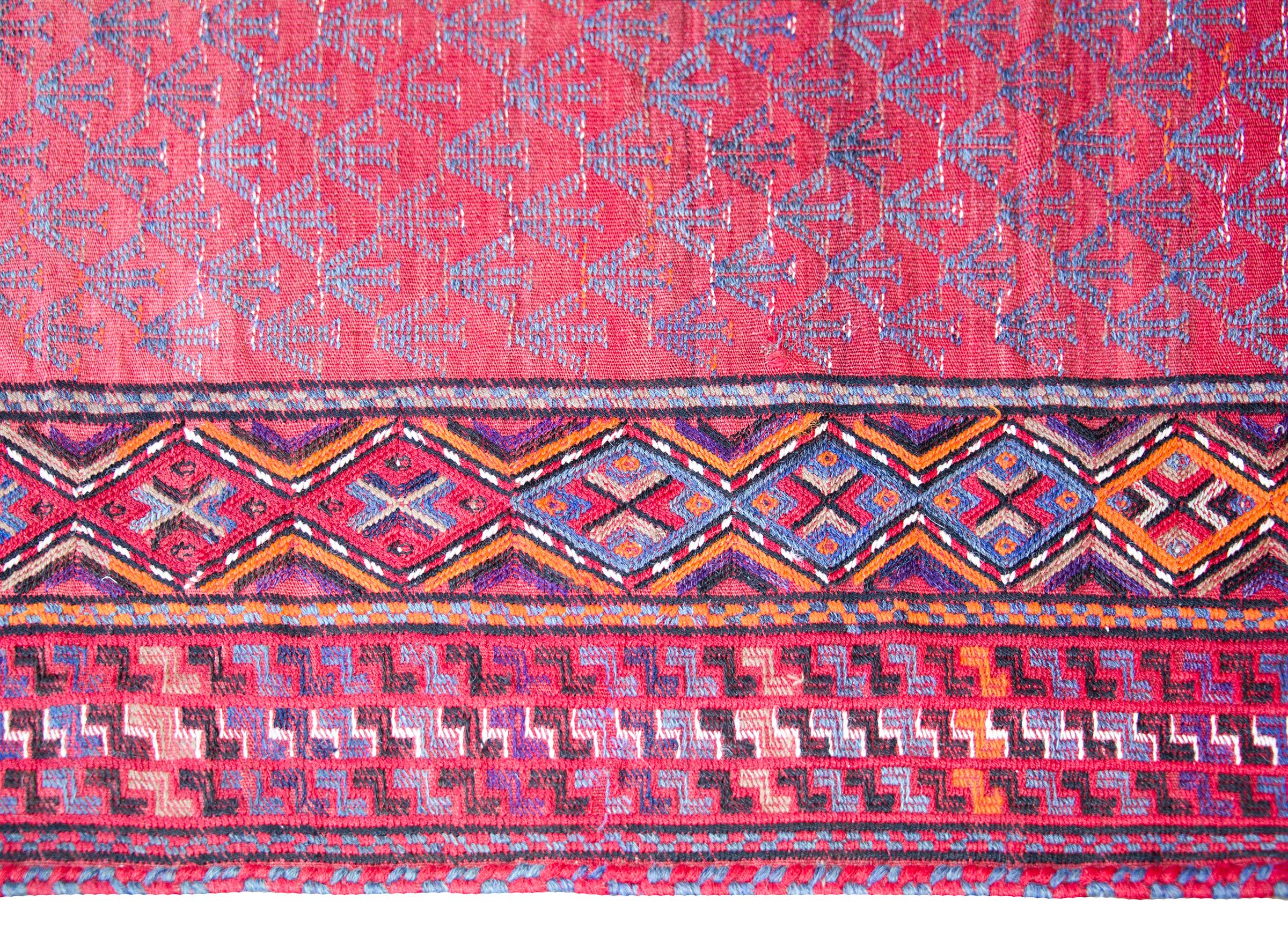 Tribal Early 20th Century Verne Turkman Rug For Sale