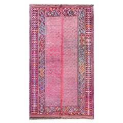 Antique Early 20th Century Verne Turkman Rug