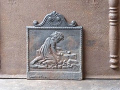 Early 20th Century French Victorian Fireback