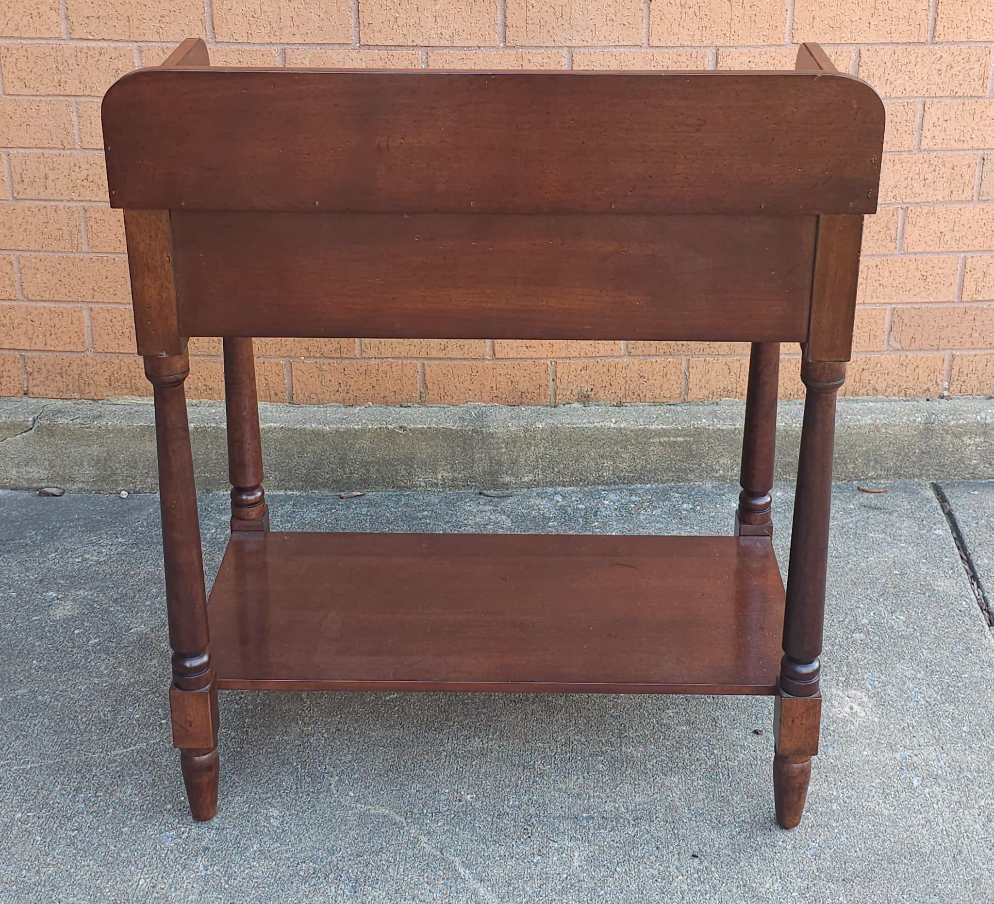 Early 20th Century Victorian Mahogany Single Drawer Wash Stand For Sale 3