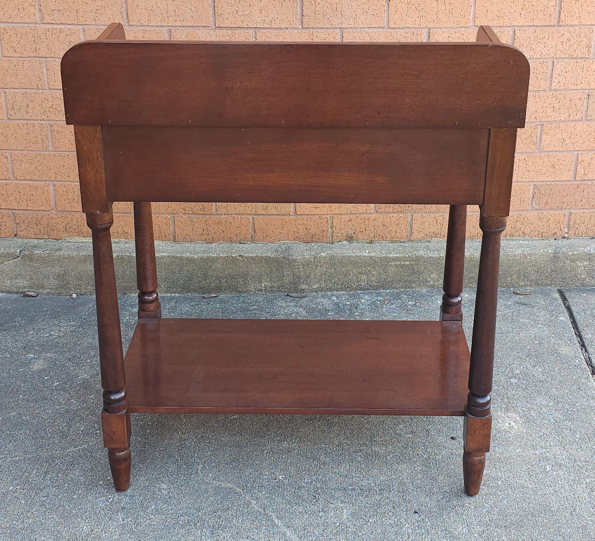 Début du 20ème siècle Victorien Mahogany Single Drawer Wash Stand en vente 1