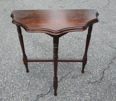 Console / Table d'appoint Magohany de style victorien du début du 20e siècle