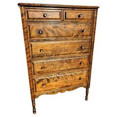 Grande commode victorienne du début du 20e siècle