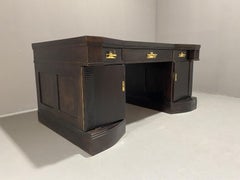 Early 20th Century Viennese Secession oak writing desk