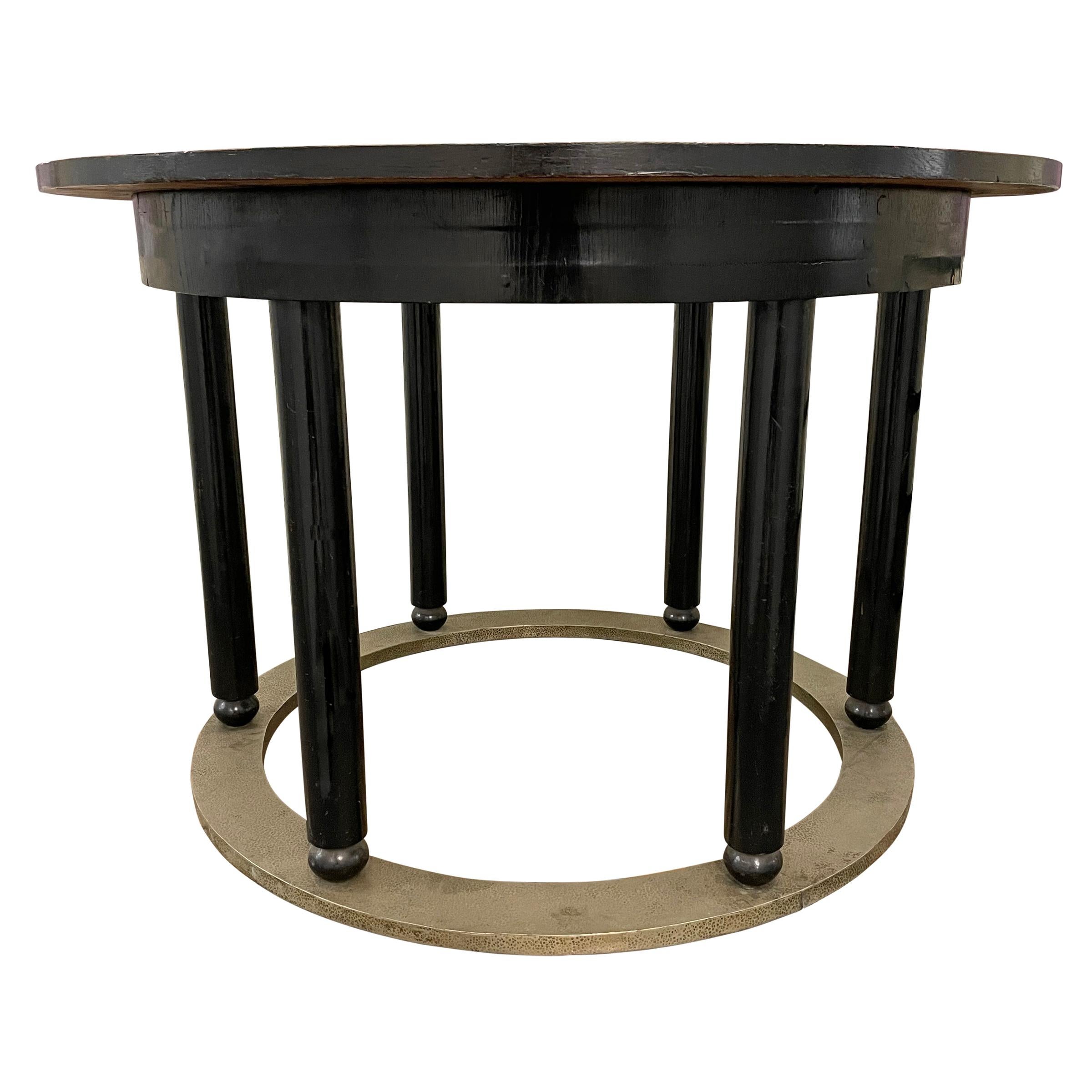 Austrian Early 20th Century Vienna Secession Center Table