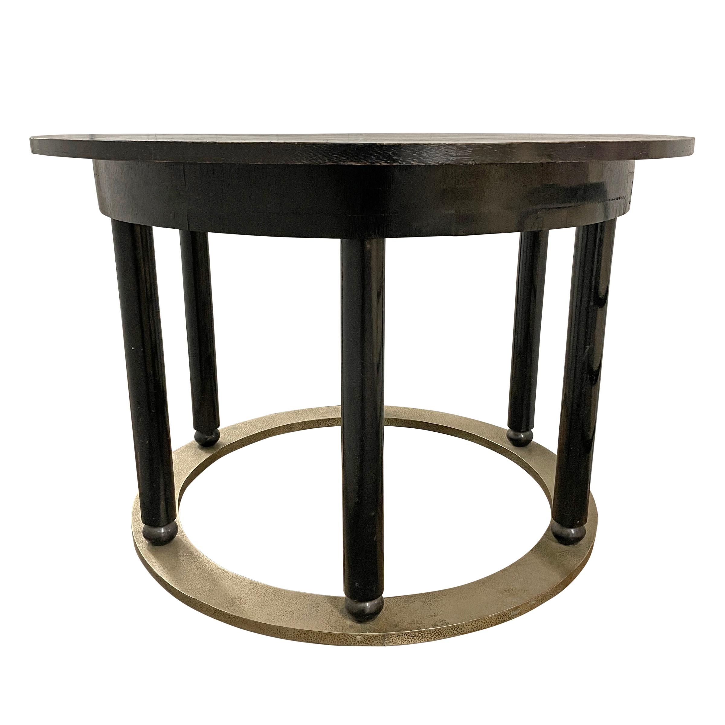 Early 20th Century Vienna Secession Center Table 1