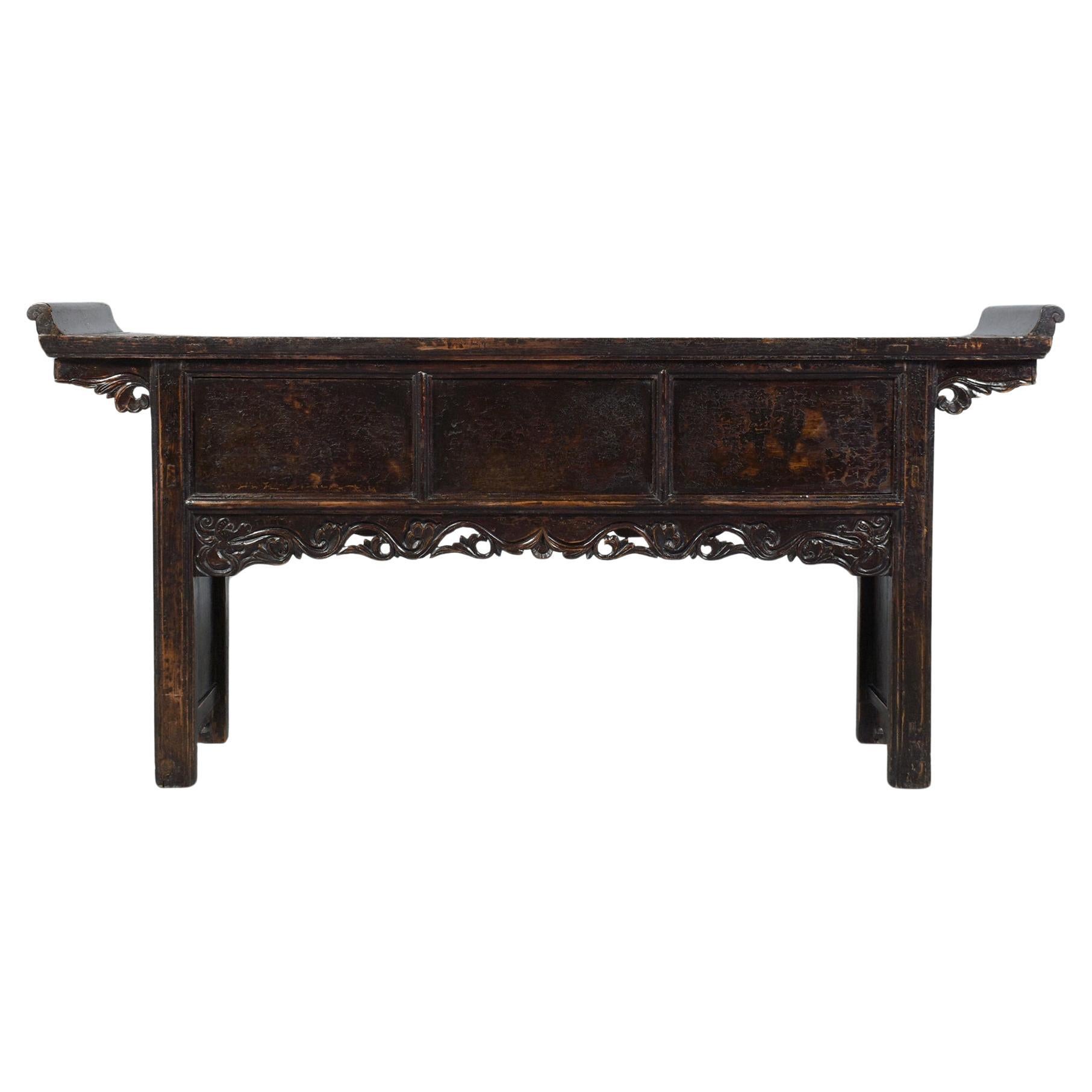 Early 20th Century Chinese Altar Console: Timeless Elegance Restored For Sale